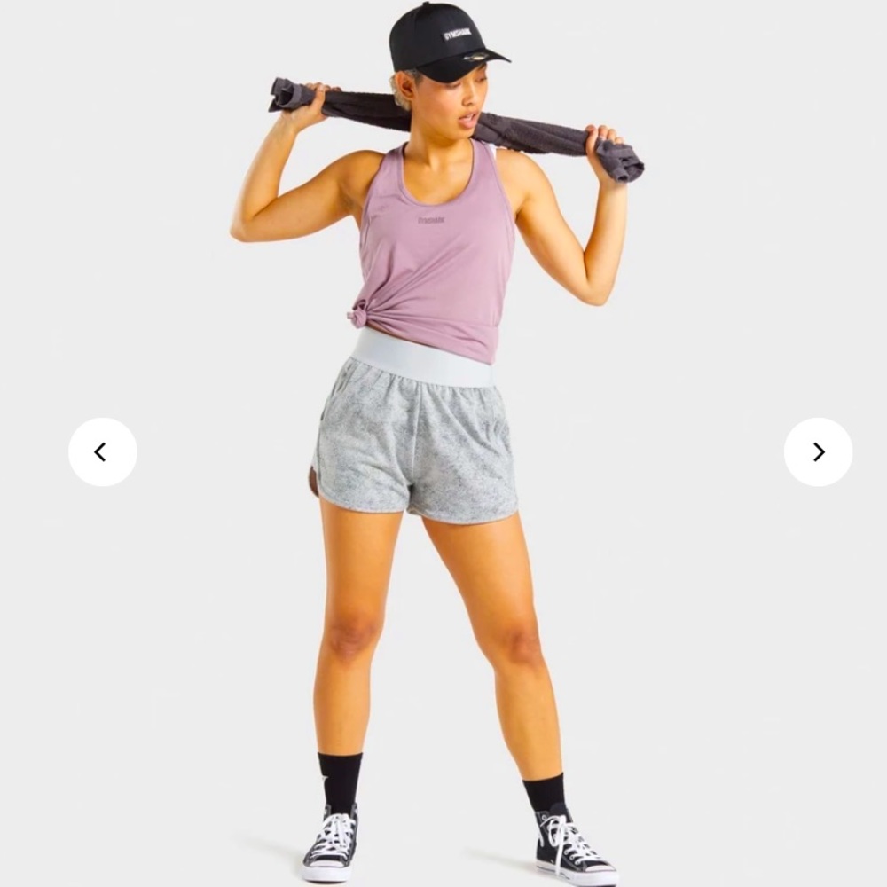 NWT ! Gymshark chalk shorts ! **SOLD OUT online**